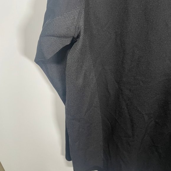 Fabletics The Training Day Long Sleeve Shirt Mens XXL Black Gym Athletic - Picture 3 of 5